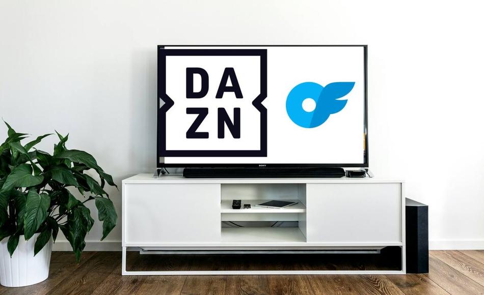smart tv con imagen de dazn y onlyfans