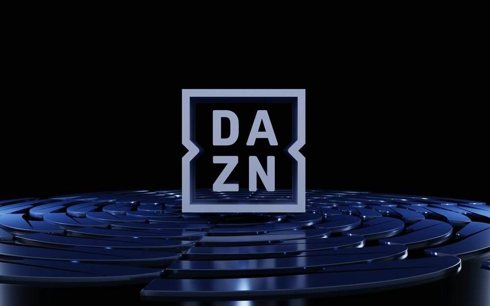 dazn image with black background