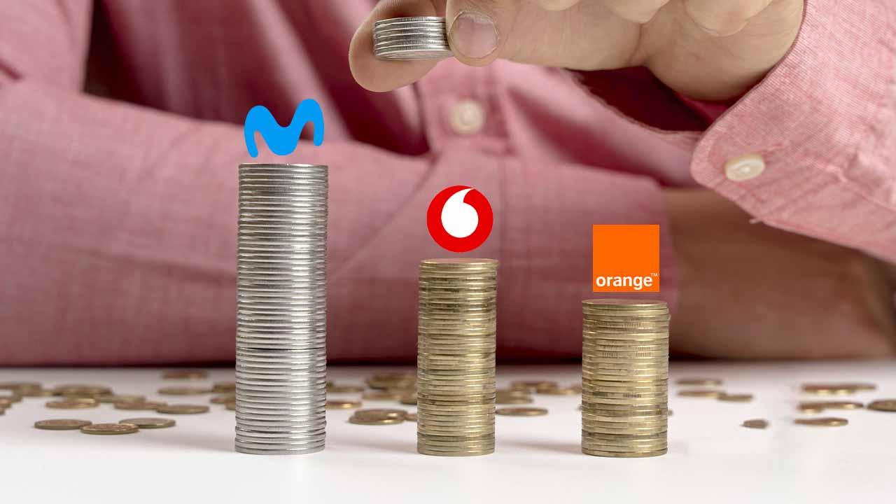 precios Movistar, Orange y Vodafone