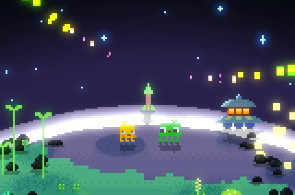 Fotograma del videojuego Reverdece el planeta.