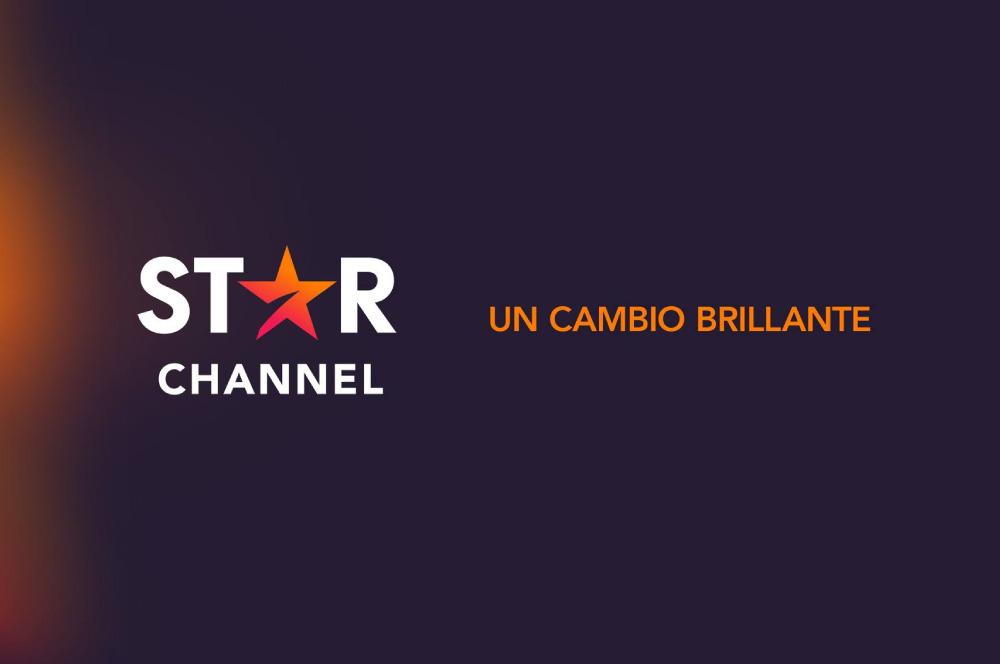 Logotipo y eslogan de 'Star Channel'.