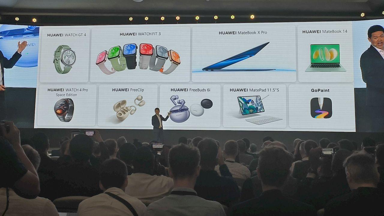 Evento de presentación de novedades de Huawei en mayo de 2024