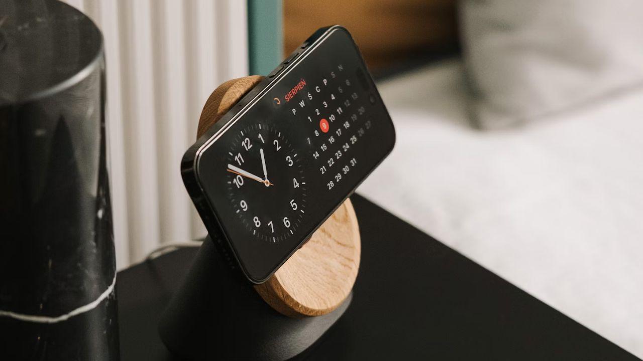Iphone alarma despertador reloj