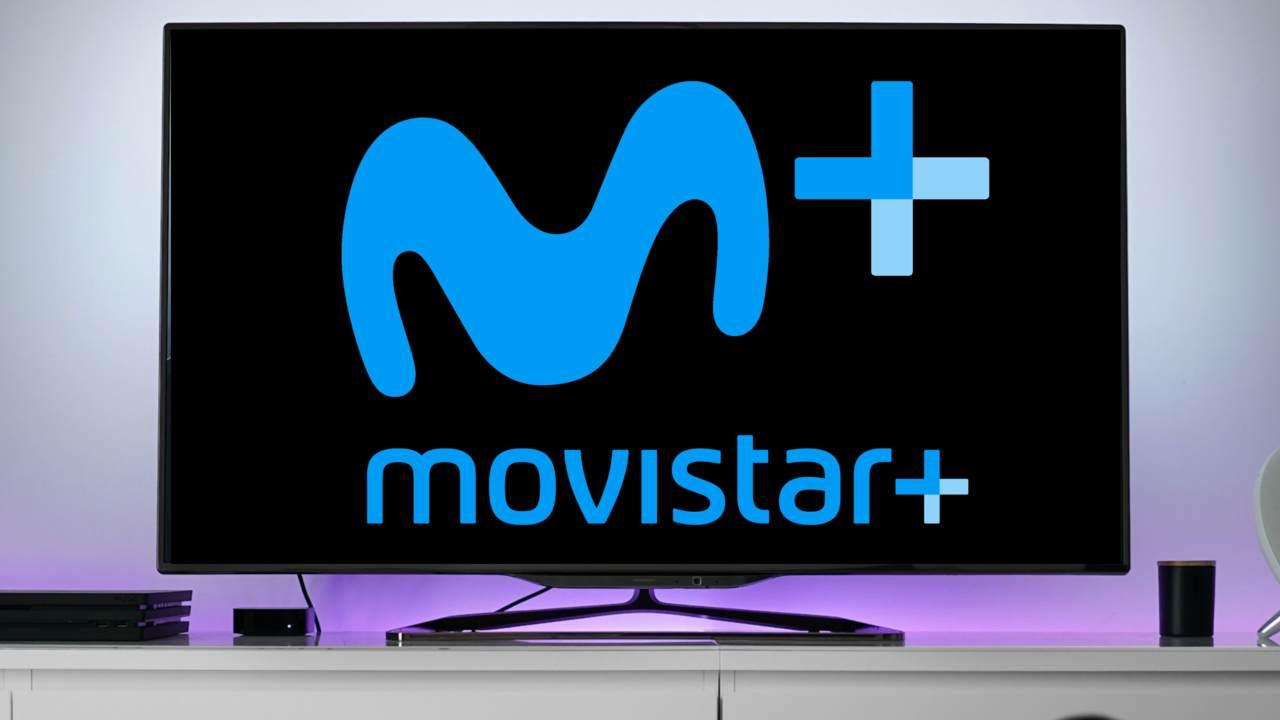 imagen de una smart tv con el logo de M+