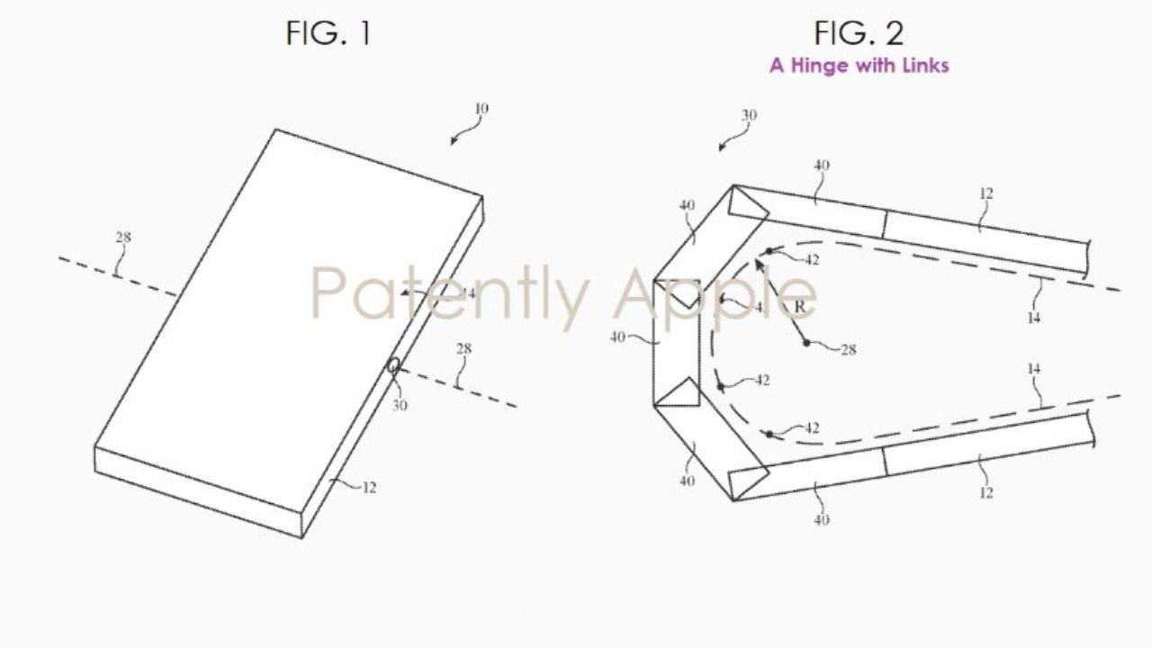 patente movil plegable apple