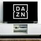 imagen de una smart tv con el logo de dazn