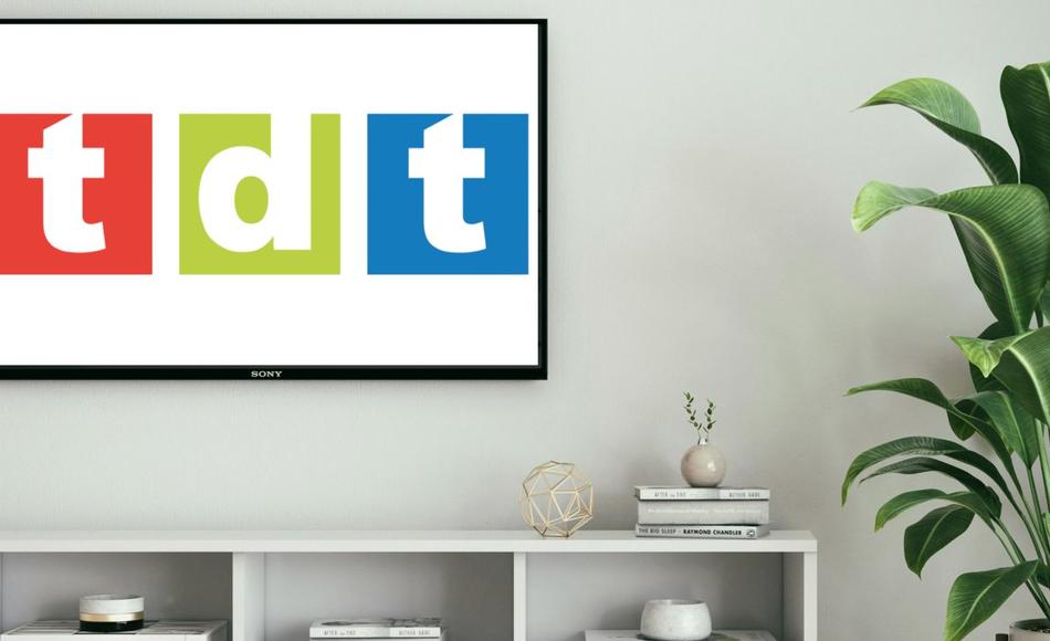imagen de una televisión con TDT