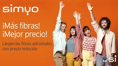 fibra adicionales Simyo
