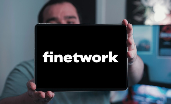 imagen de una tablet con finetwork