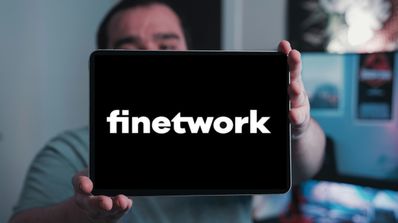 imagen de una tablet con finetwork