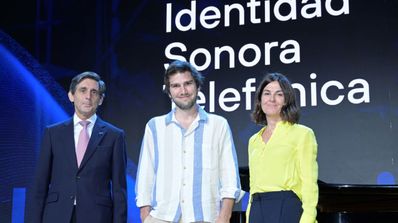 imagen de la presentación de la identidad sonora de telefonica