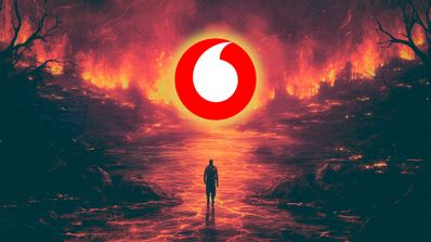 vodafone infierno caida gigante