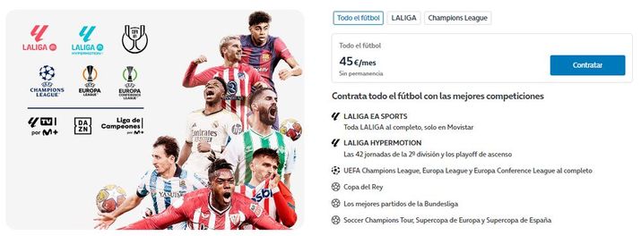 Movistar lanza una oferta irresistible para ver toda LaLiga EA Sports