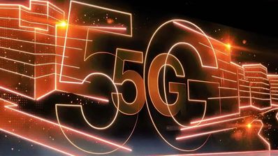 logo 5G naranja