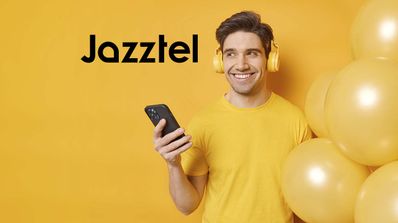 persona móvil logo Jazztel