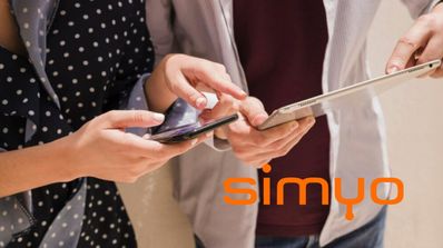 Simyo compartir datos entre dispositivos