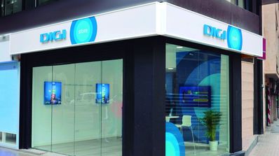 Foto del exterior de una tienda de Digi