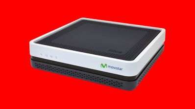 Luz roja en router Movistar