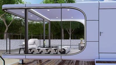 La casa prefabricada XS-29 ya instalada y operativa