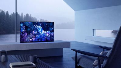 La Smart TV Sony Master Series Bravia XR 42A90K instalada