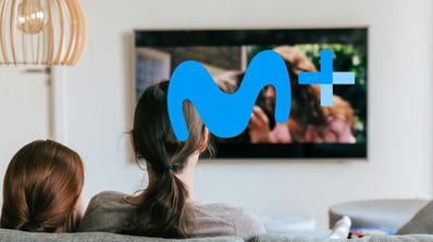 imagen de una smart tv con movistar plus+