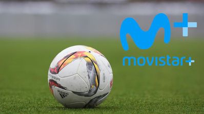 imagen de una pelota con el logo de movistar