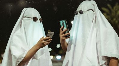 Selfies en Halloween
