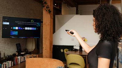 imagen de una smart tv