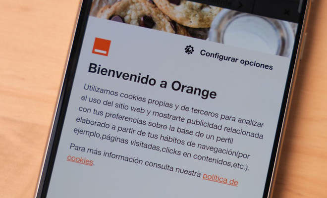 imagen de la aplicación de orange
