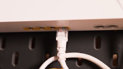 imagen de un router conectado
