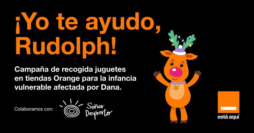 Campaña de recogida de juguetes solidarios de Orange