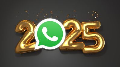 WhatsApp confeti reaccionar con animación