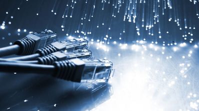 Cables de conexión de fibra con luces de red