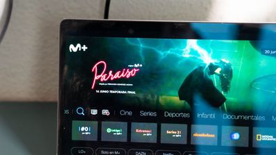 Interfaz de Movistar Plus+ con el destacado de Paraíso