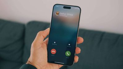 imagen de una llamada de spam