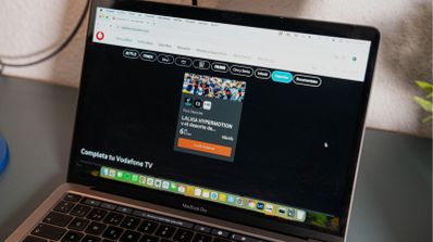 página Vodafone TV paquete deportes