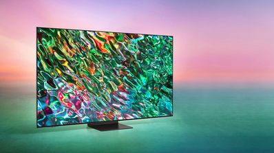 Foto oficial de la Smart TV modelo Samsung QE55QN90B