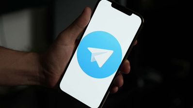móvil con Telegram