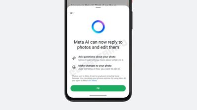 WhatsApp acceso rápido a Meta AI