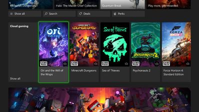 Xbox interfaz juegos de PlayStation en Steam bloqueados
