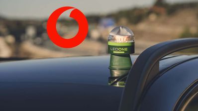 Modelo de baliza v16 de Vodafone
