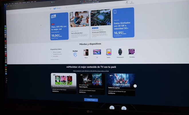 imagen de la web de movistar