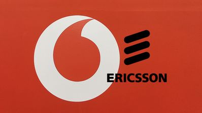 Logotipos de Vodafone y Ericsson