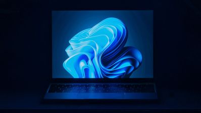 Pantalla de ordenador portátil con Windows