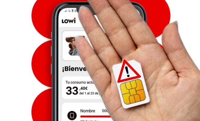 Lowi tarjeta SIM no funciona
