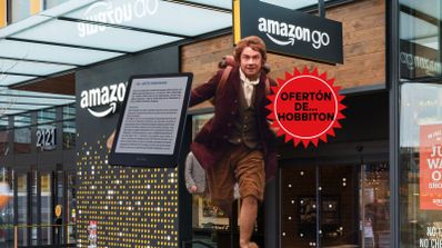 Bilbo corriendo después de haber comprado el Kindle Colorsoft