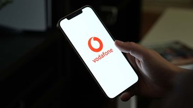 móvil logo Vodafone