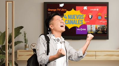 Cuatro nuevos canales añadidos al servicio de televisión Orange TV Libre