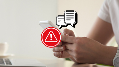 SMS fraude hijo en apuros