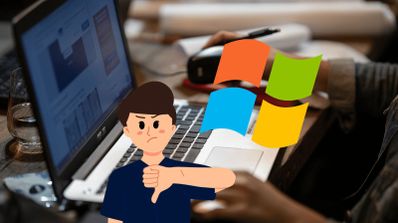 imagen de un ordenador con windows